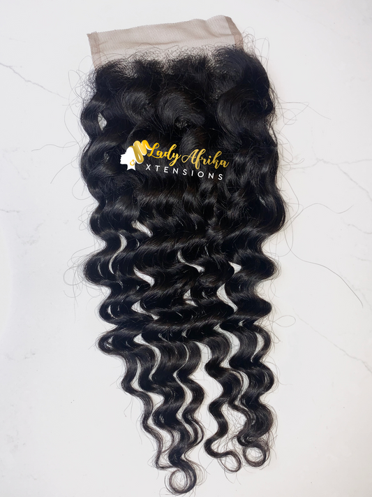 Burmese Curly Closure